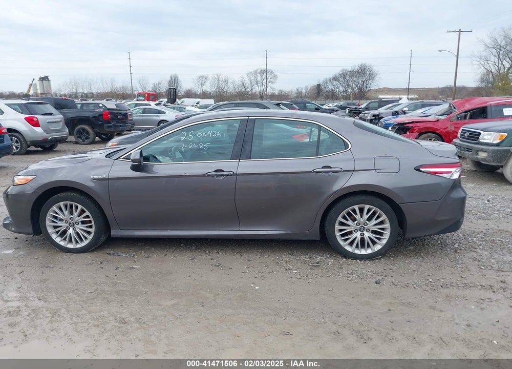 2020 TOYOTA CAMRY XLE HYBRID VIN: 4T1F31AK8LU528532