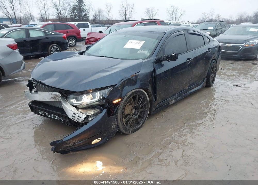2018 HONDA CIVIC VIN: 19XFC1E3XJE003880
