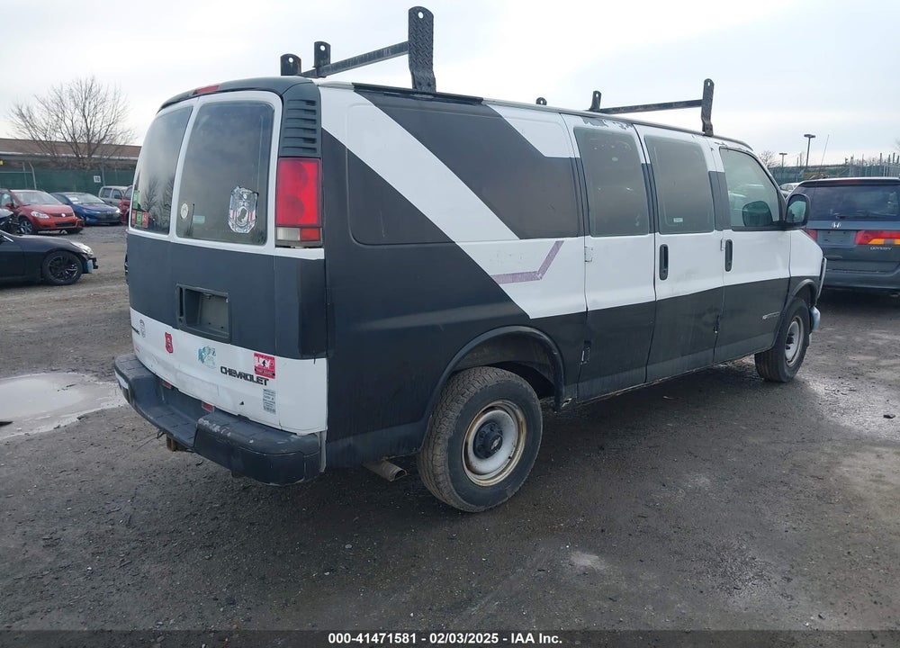 1997 CHEVROLET CHEVY VAN VIN: 1GCFG25W6V1067959