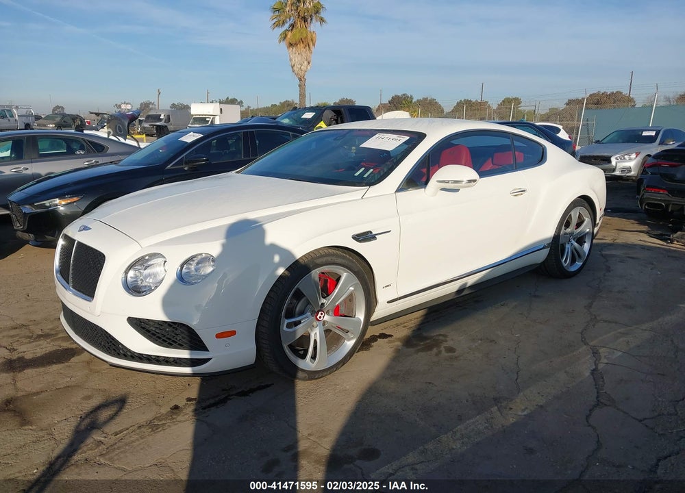 2017 BENTLEY CONTINENTAL GT VIN: SCBFH7ZA2HC060883