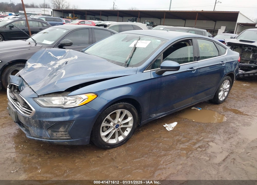 2019 FORD FUSION VIN: 3FA6P0H75KR122403