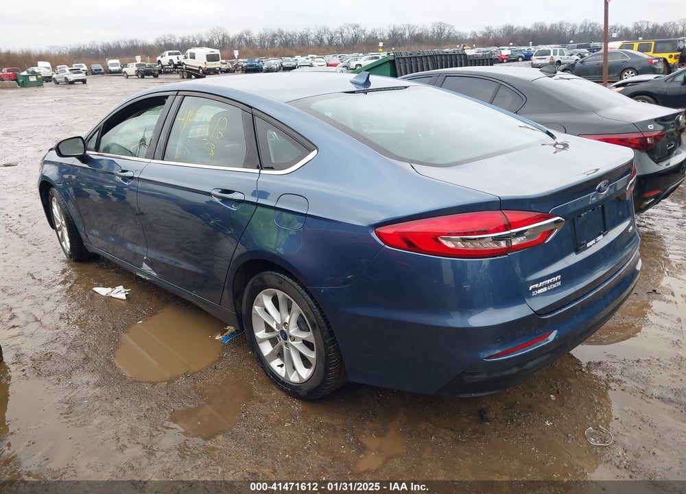 2019 FORD FUSION VIN: 3FA6P0H75KR122403
