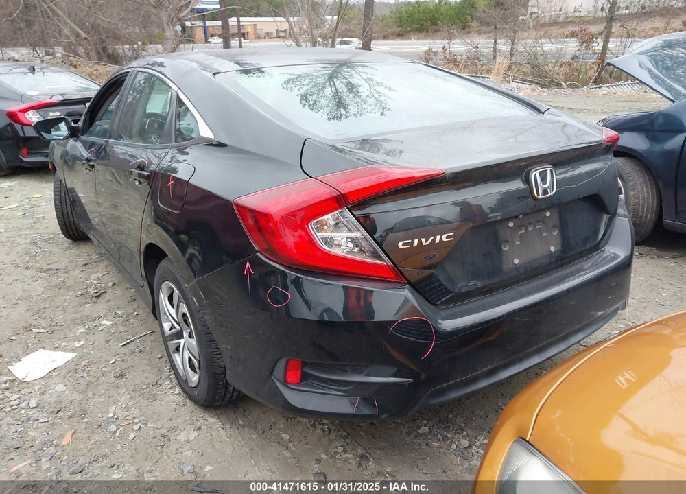 2016 HONDA CIVIC VIN: 19XFC2F59GE003562