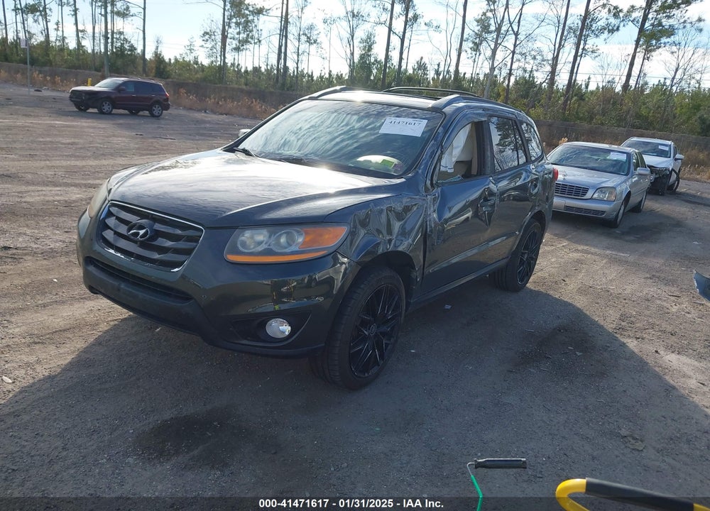 2011 HYUNDAI SANTA FE LIMITED V6 VIN: 5XYZK4AG5BG072071