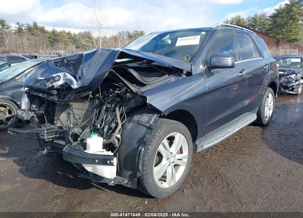 2015 MERCEDES-BENZ ML 350 VIN: 4JGDA5HB4FA525370
