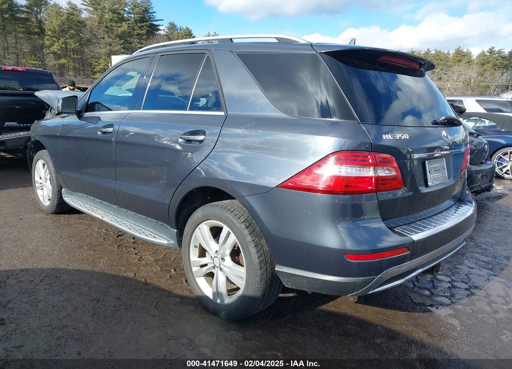 2015 MERCEDES-BENZ ML 350 VIN: 4JGDA5HB4FA525370