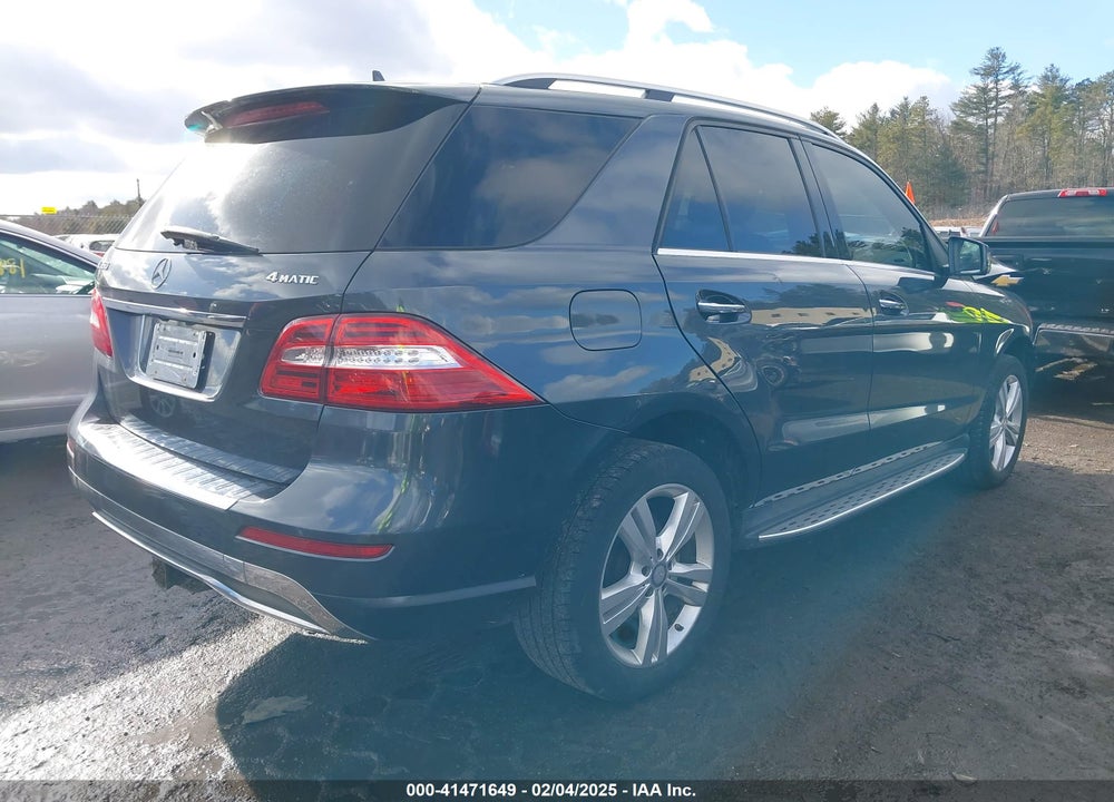 2015 MERCEDES-BENZ ML 350 VIN: 4JGDA5HB4FA525370