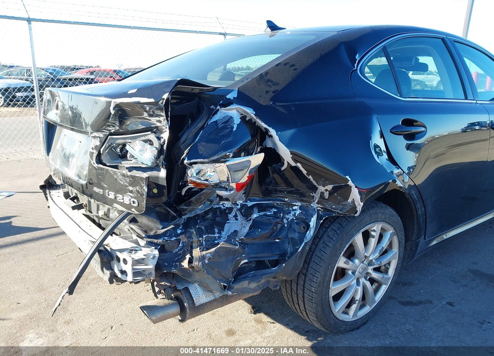 2008 LEXUS IS 250 VIN: JTHCK262382023623
