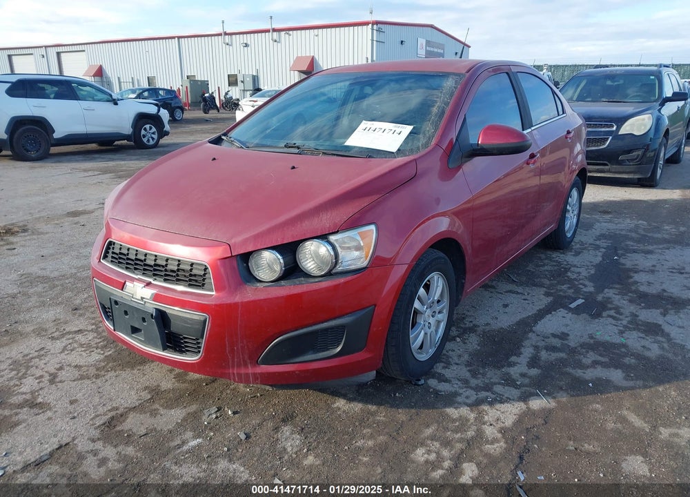 2012 CHEVROLET SONIC VIN: 1G1JC5SH9C4103371
