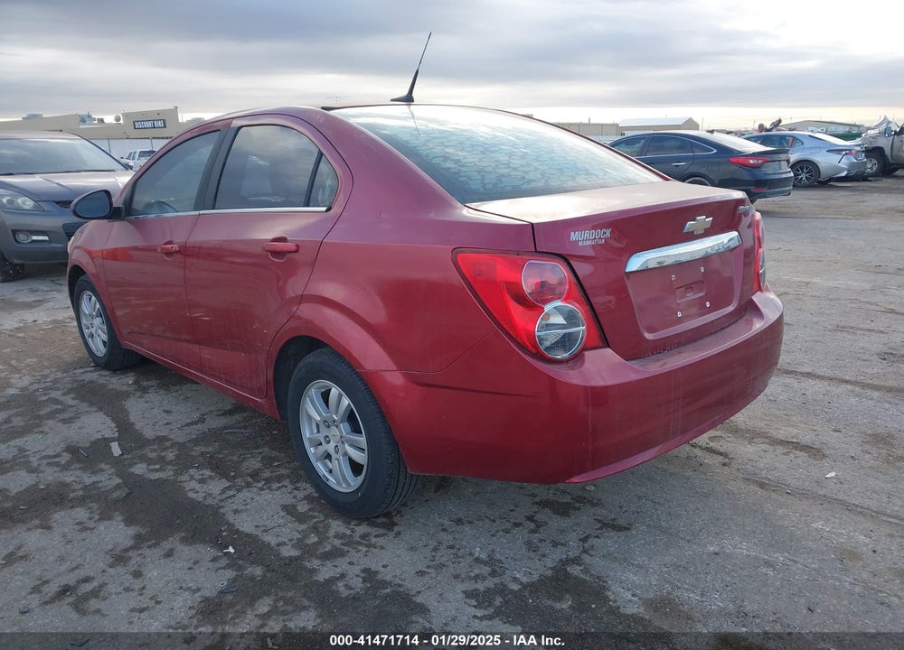 2012 CHEVROLET SONIC VIN: 1G1JC5SH9C4103371