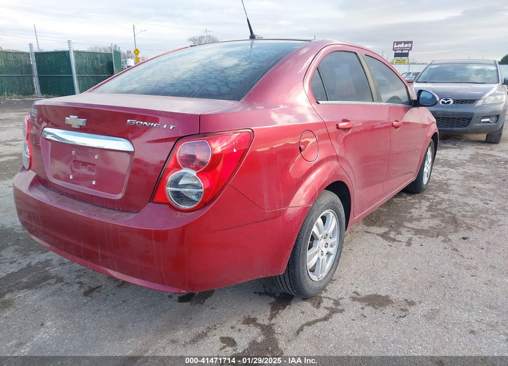 2012 CHEVROLET SONIC VIN: 1G1JC5SH9C4103371