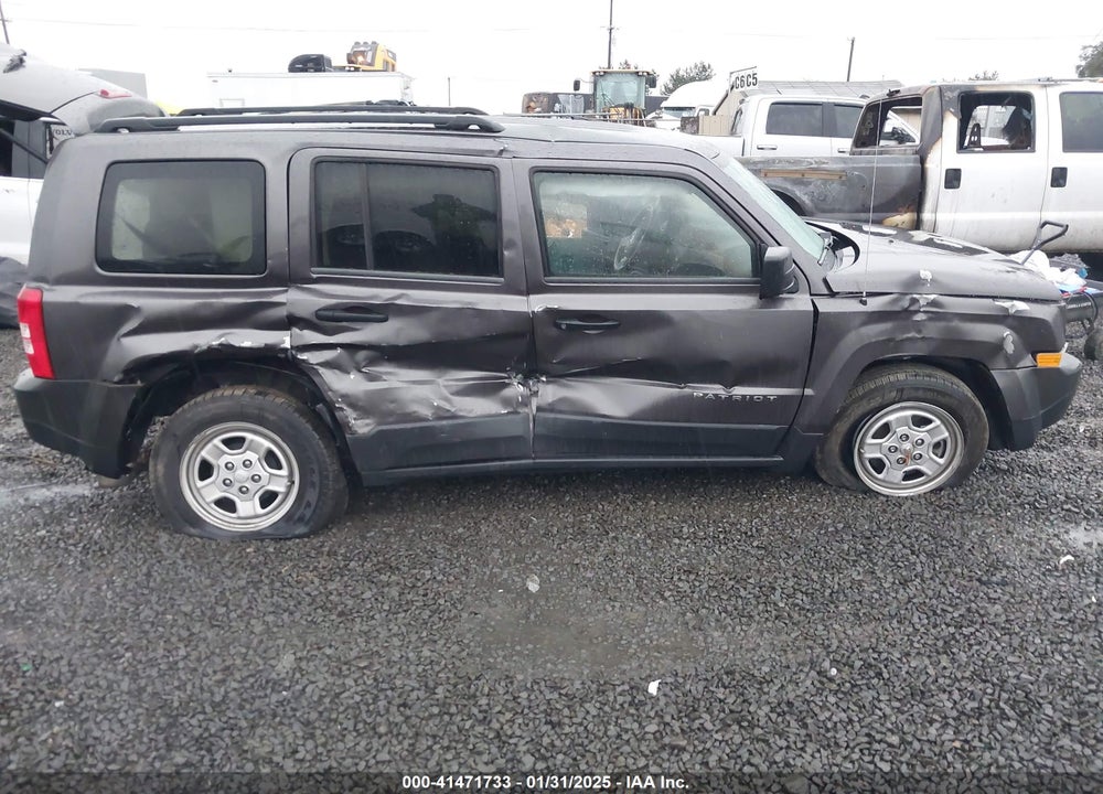 2016 JEEP PATRIOT VIN: 1C4NJPBB0GD547640