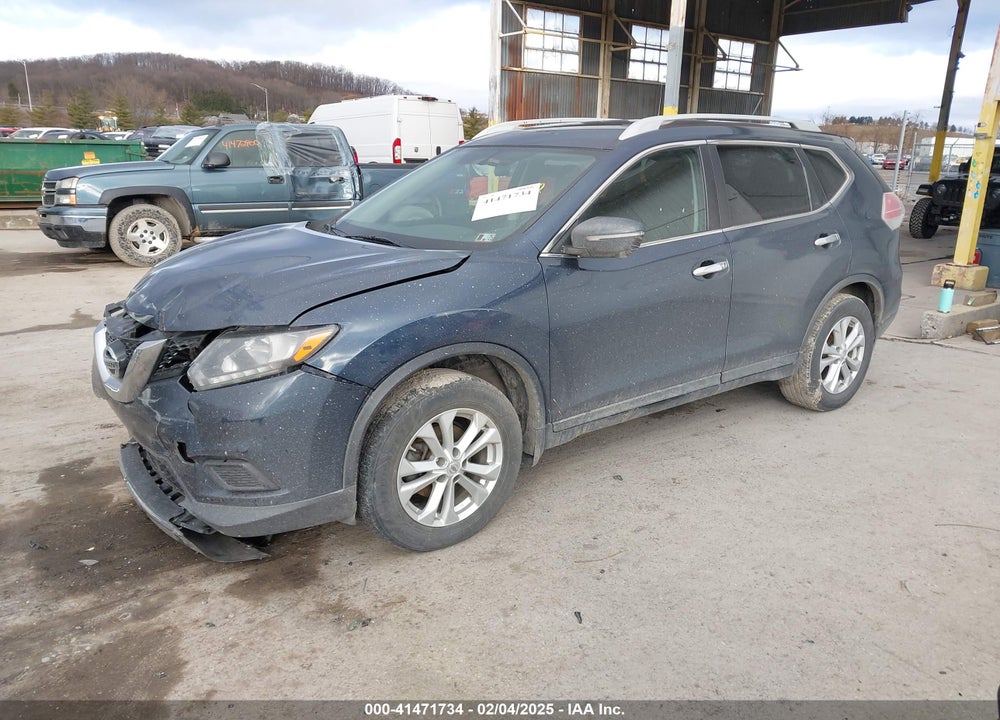 2015 NISSAN ROGUE SV VIN: 5N1AT2MV9FC784422