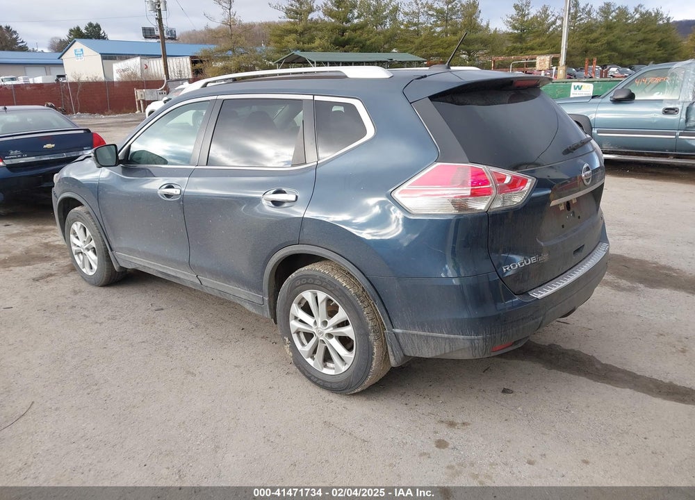2015 NISSAN ROGUE SV VIN: 5N1AT2MV9FC784422