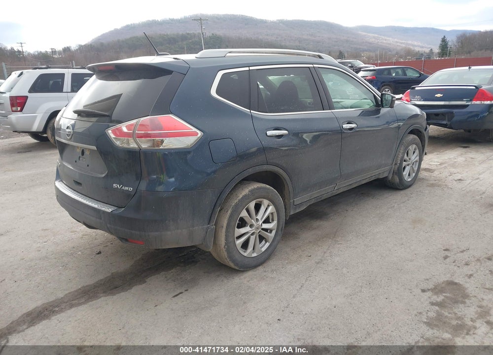 2015 NISSAN ROGUE SV VIN: 5N1AT2MV9FC784422