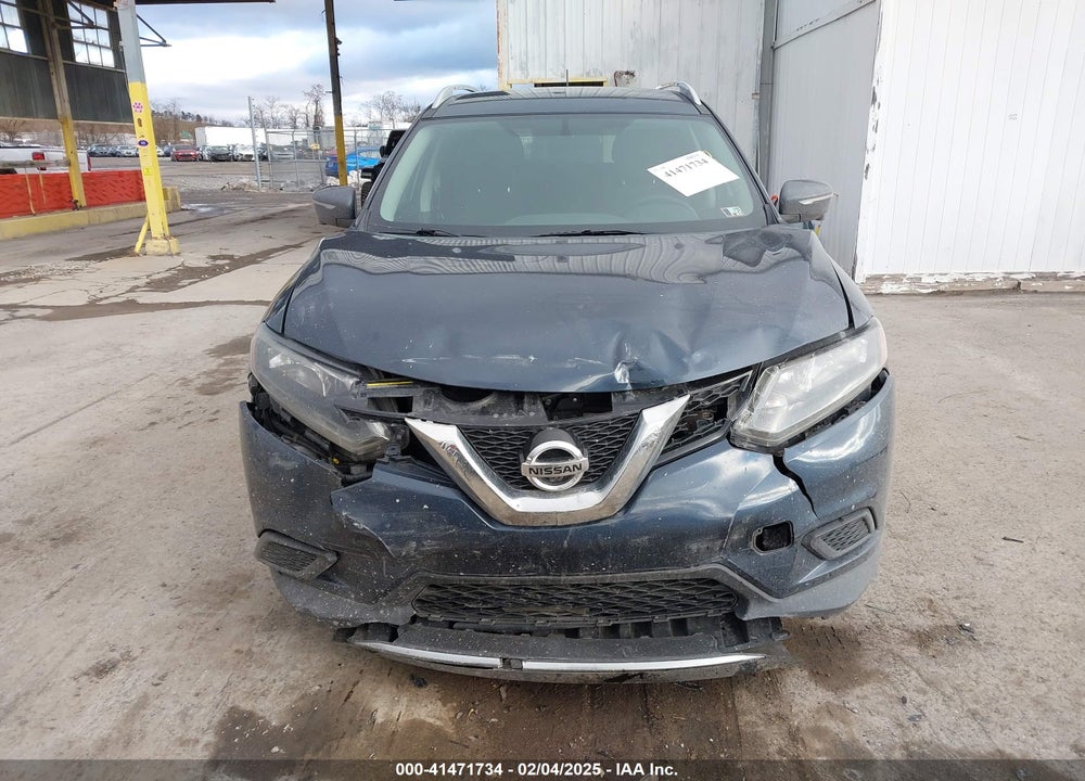 2015 NISSAN ROGUE SV VIN: 5N1AT2MV9FC784422
