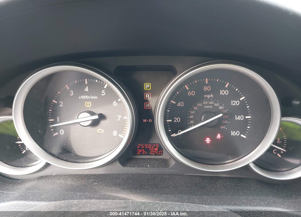 2009 MAZDA MAZDA6 VIN: 1YVHP81B595M24619