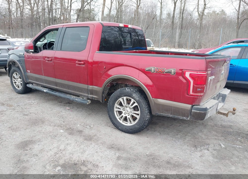 2015 FORD F-150 VIN: 1FTEW1EP0FKE95314