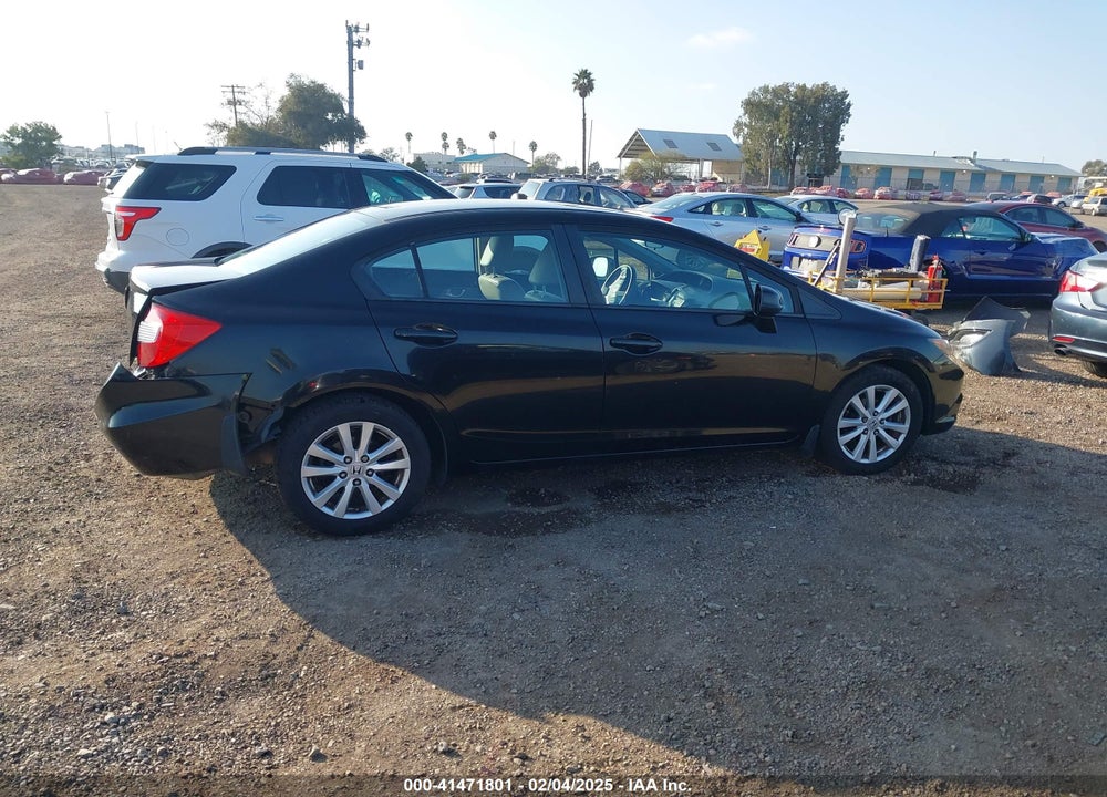 2012 HONDA CIVIC VIN: 19XFB2F93CE300424