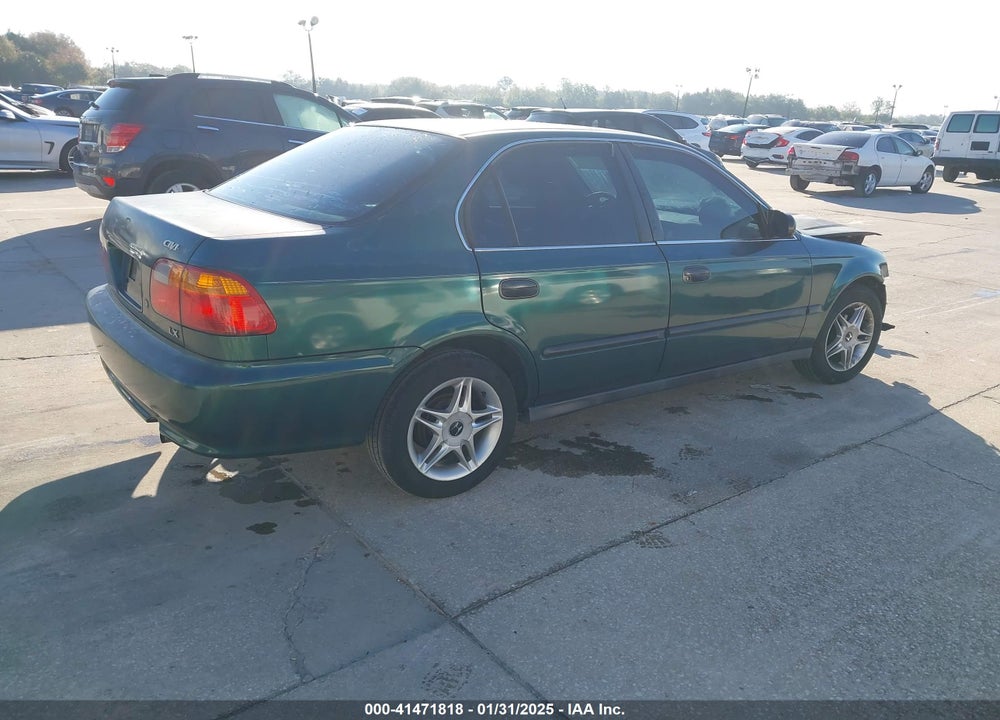 2000 HONDA CIVIC LX VIN: 2HGEJ6676YH515359