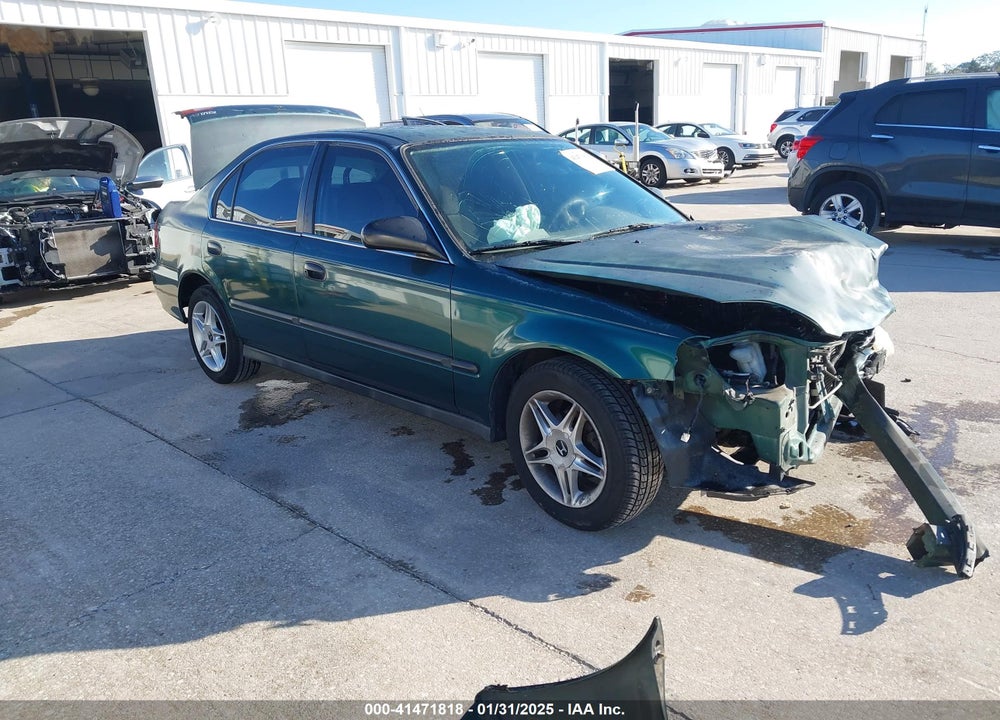 2000 HONDA CIVIC LX VIN: 2HGEJ6676YH515359