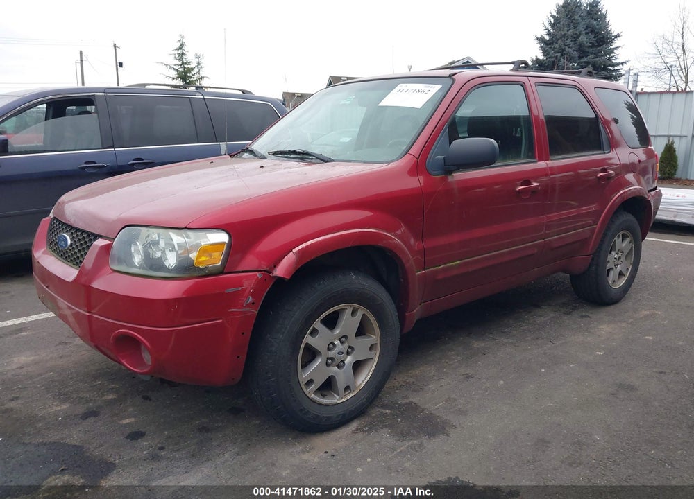 2005 FORD ESCAPE LIMITED VIN: 1FMYU94155KC21230