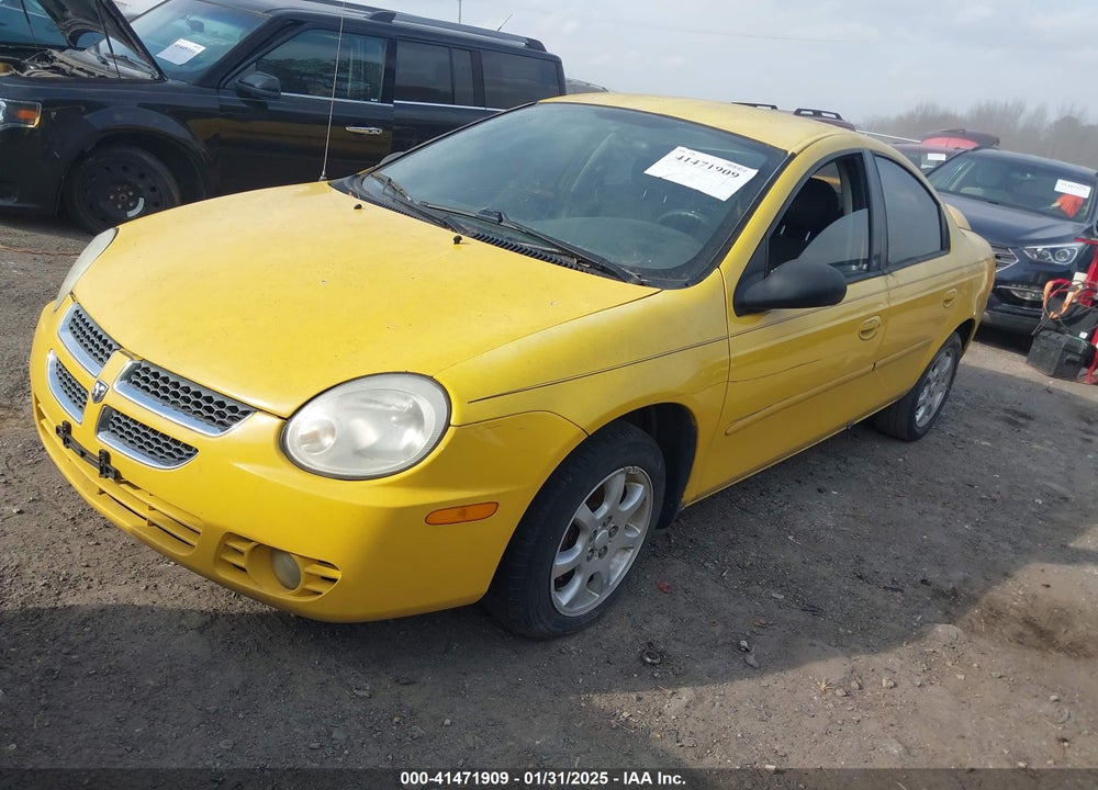 2004 DODGE NEON SXT VIN: 1B3ES56C74D593984