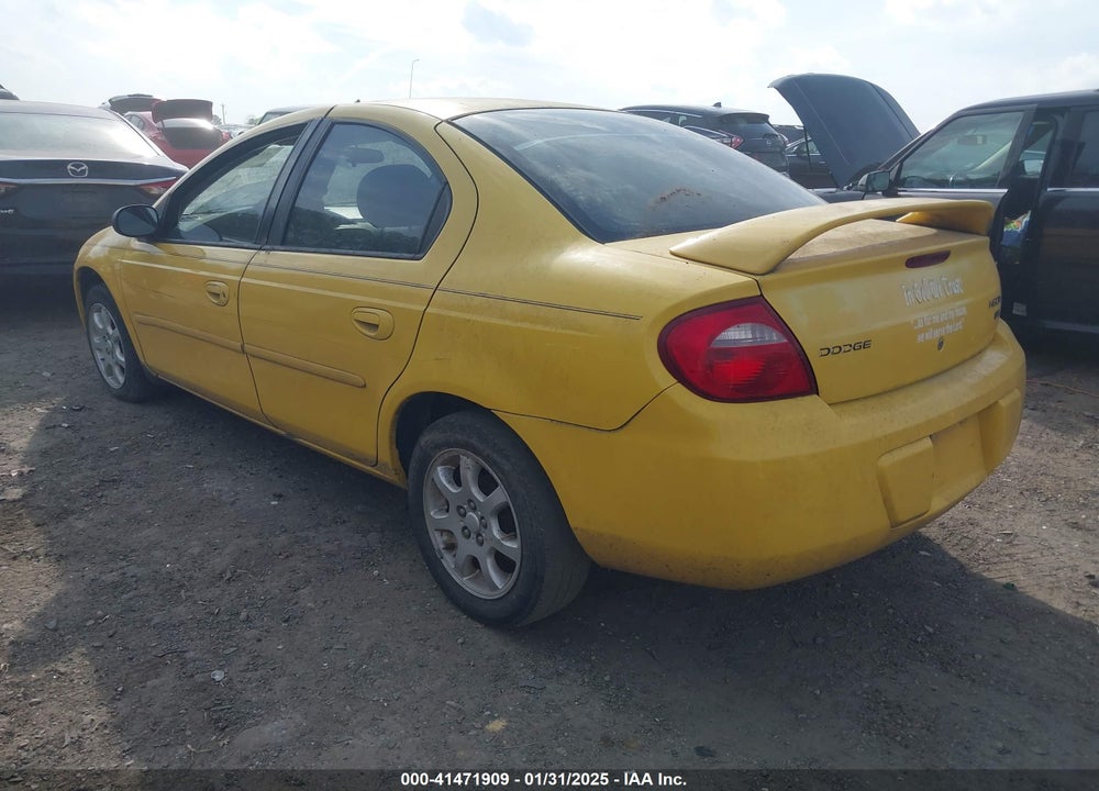 2004 DODGE NEON SXT VIN: 1B3ES56C74D593984