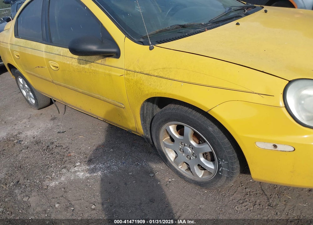 2004 DODGE NEON SXT VIN: 1B3ES56C74D593984
