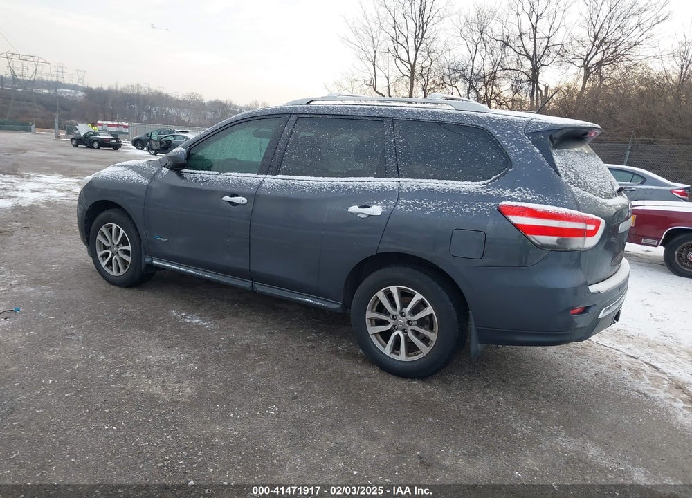 2014 NISSAN PATHFINDER HYBRID VIN: 5N1CR2MN9EC648734