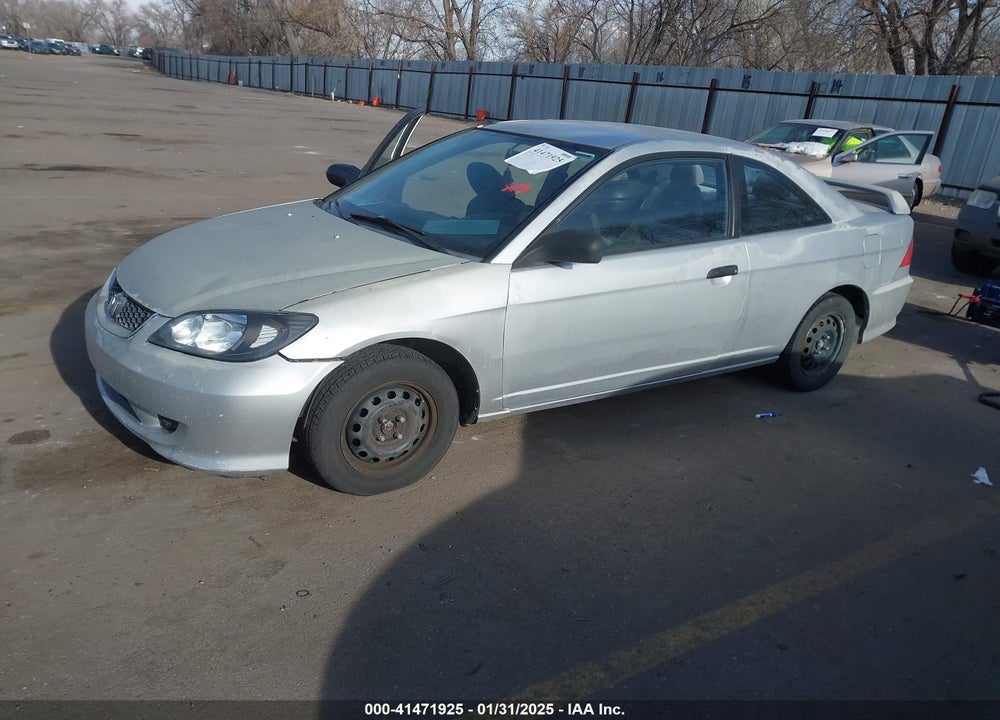 2004 HONDA CIVIC VP VIN: 1HGEM22144L009933