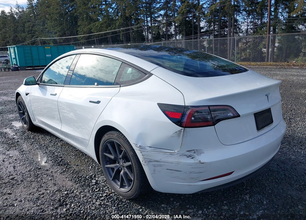 2021 TESLA MODEL 3 VIN: 5YJ3E1EA4MF907895