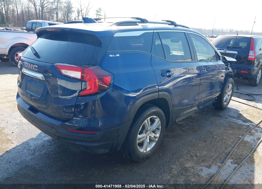 2022 GMC TERRAIN AWD SLE VIN: 3GKALTEV2NL222376