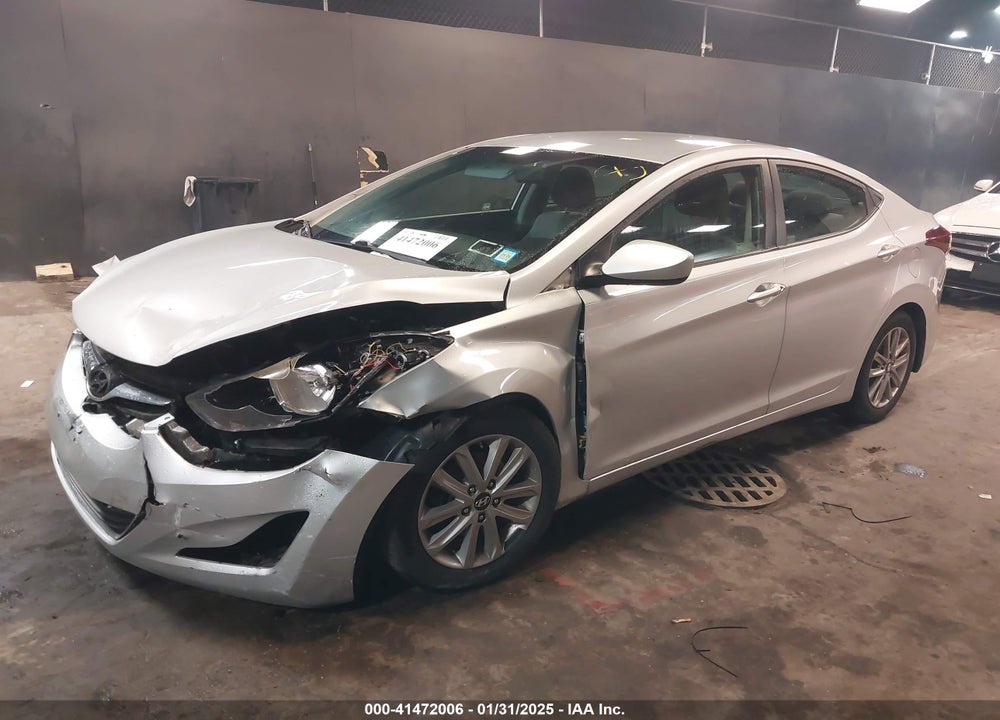 2014 HYUNDAI ELANTRA SE VIN: KMHDH4AE3EU037373