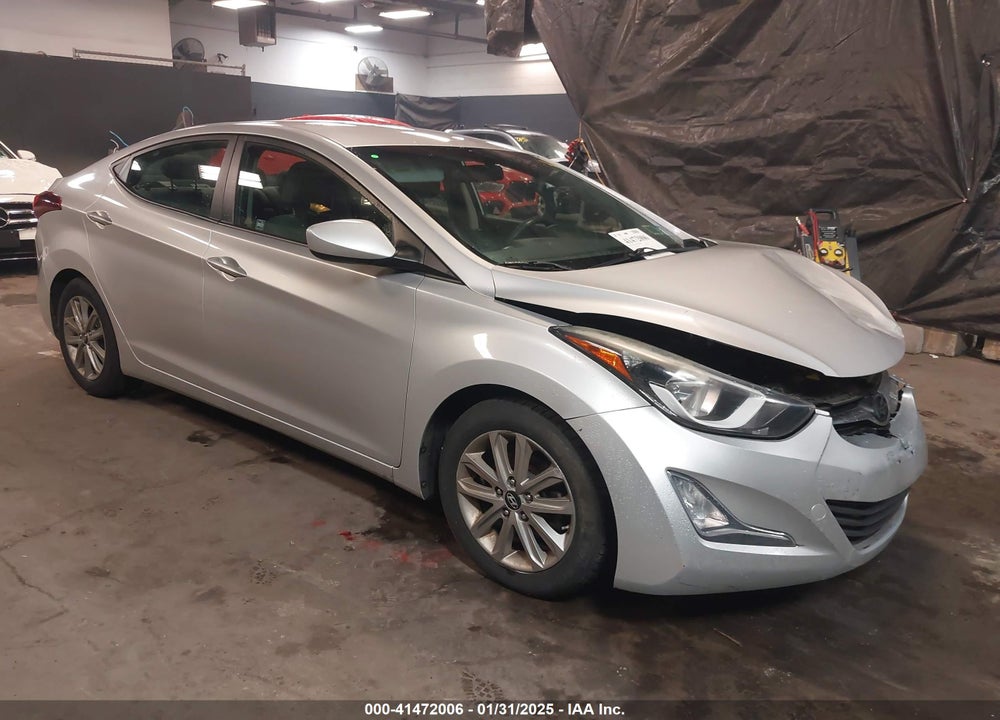2014 HYUNDAI ELANTRA SE VIN: KMHDH4AE3EU037373