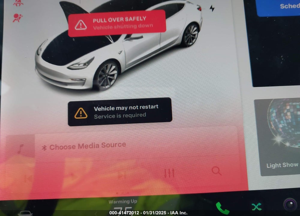 2020 TESLA MODEL 3 LONG RANGE DUAL MOTOR ALL-WHEEL DRIVE VIN: 5YJ3E1EB6LF638838