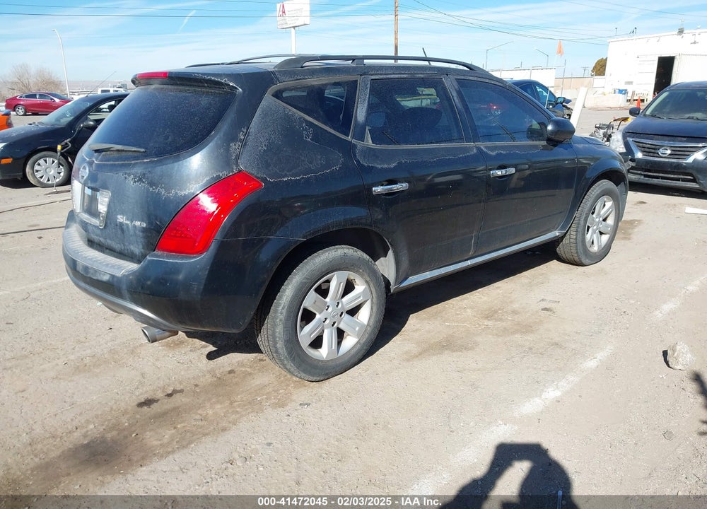 2006 NISSAN MURANO VIN: JN8AZ08W86W509489