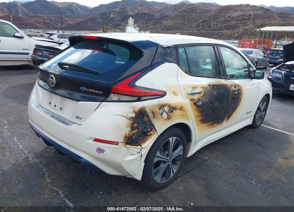 2019 NISSAN LEAF SV VIN: 1N4AZ1CP0KC300251