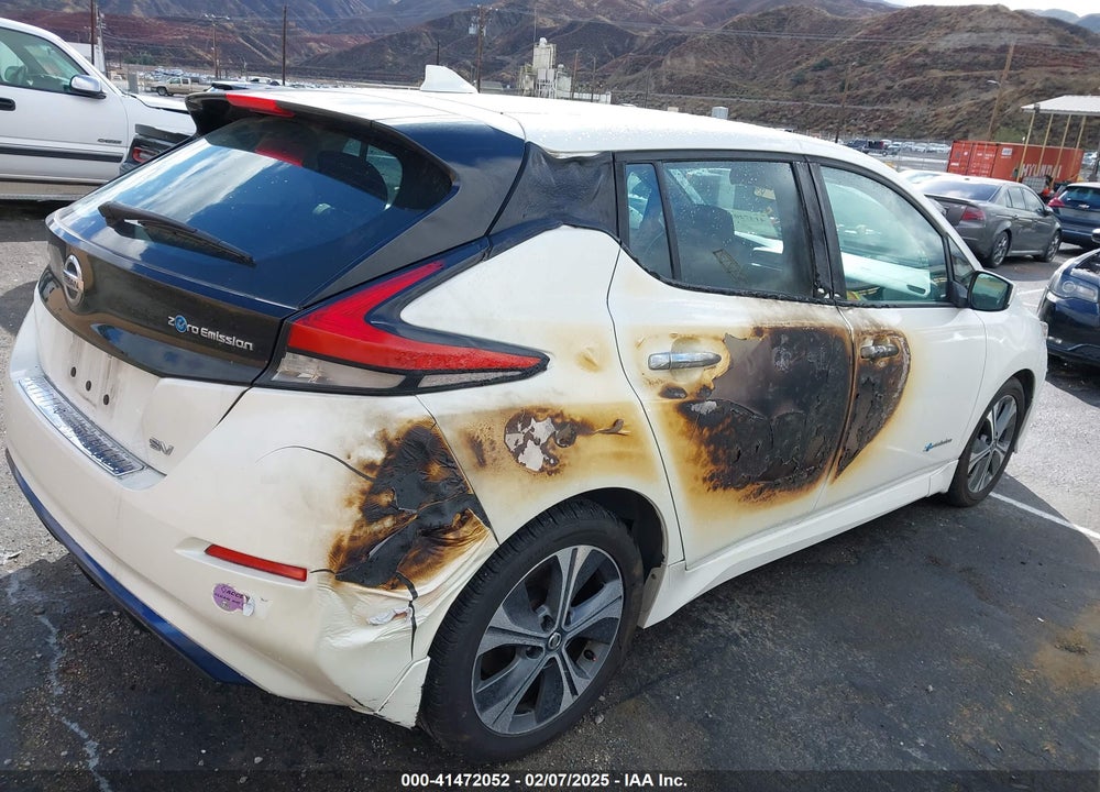 2019 NISSAN LEAF SV VIN: 1N4AZ1CP0KC300251