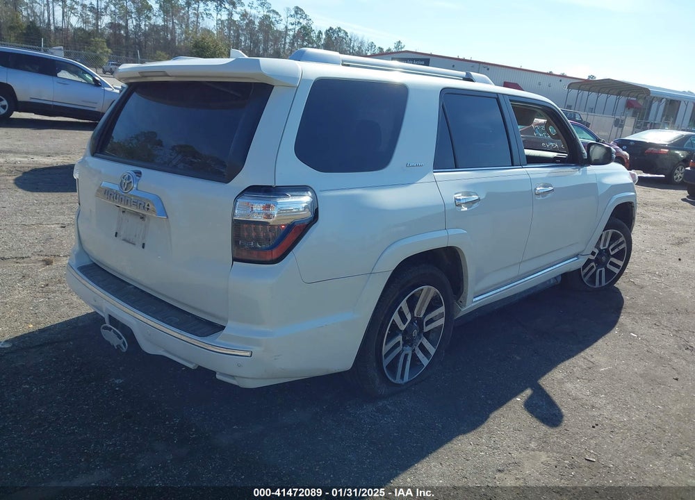 2016 TOYOTA 4RUNNER VIN: JTEZU5JR9G5126579