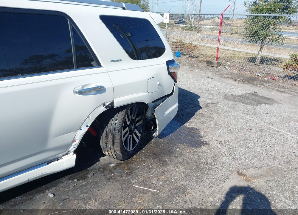 2016 TOYOTA 4RUNNER VIN: JTEZU5JR9G5126579