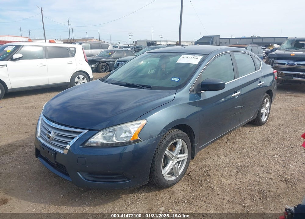 2013 NISSAN SENTRA S VIN: 3N1AB7AP9DL772236