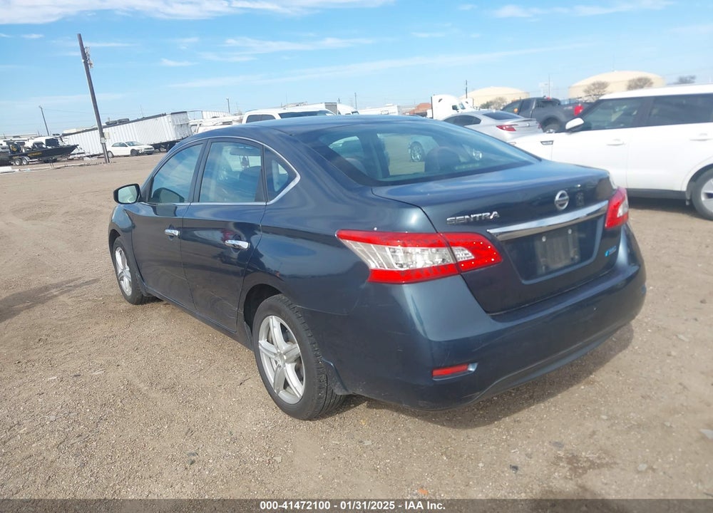2013 NISSAN SENTRA S VIN: 3N1AB7AP9DL772236