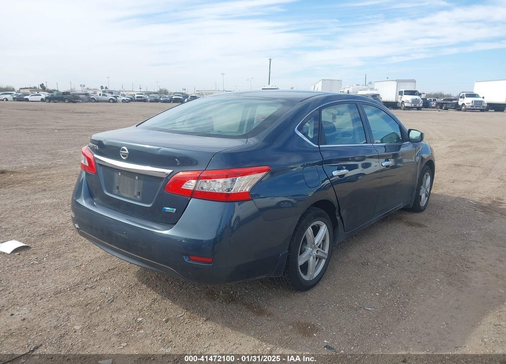 2013 NISSAN SENTRA S VIN: 3N1AB7AP9DL772236