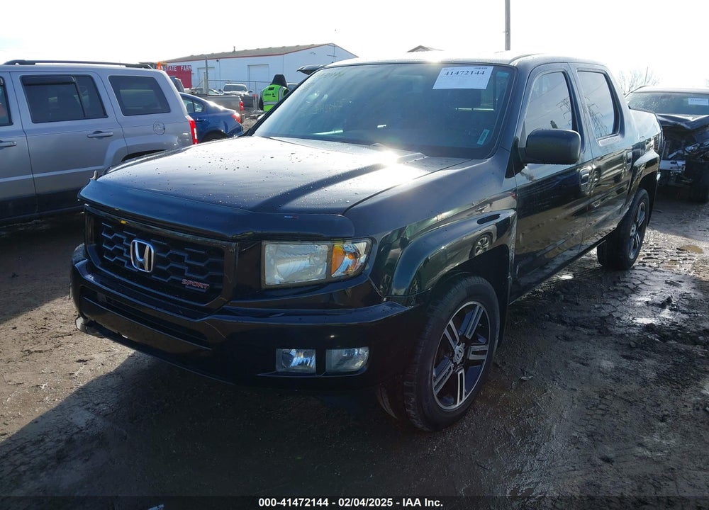 2014 HONDA RIDGELINE VIN: 5FPYK1F77EB001654