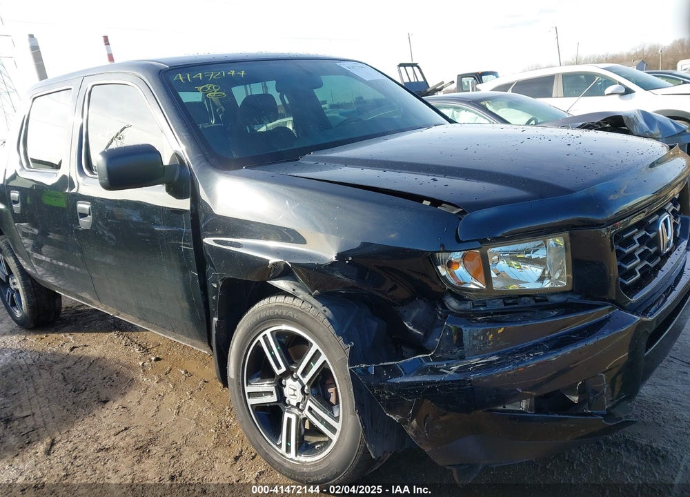 2014 HONDA RIDGELINE VIN: 5FPYK1F77EB001654