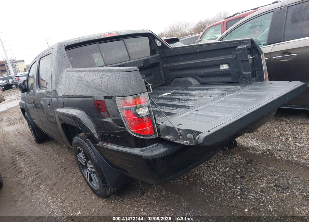 2014 HONDA RIDGELINE VIN: 5FPYK1F77EB001654