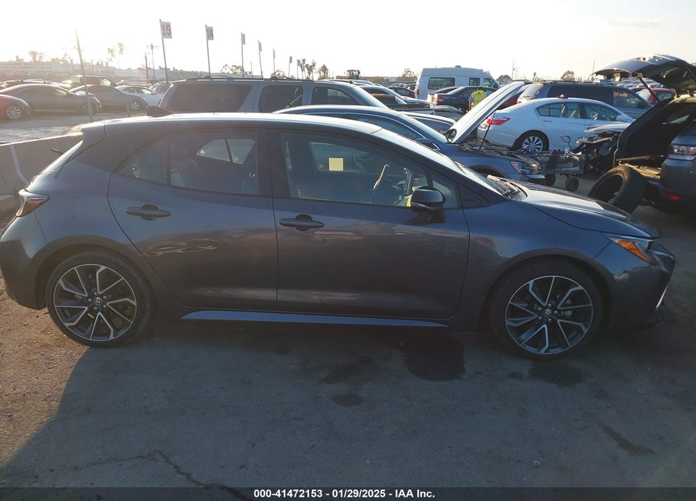 2022 TOYOTA COROLLA XSE VIN: JTNC4MBE0N3188635