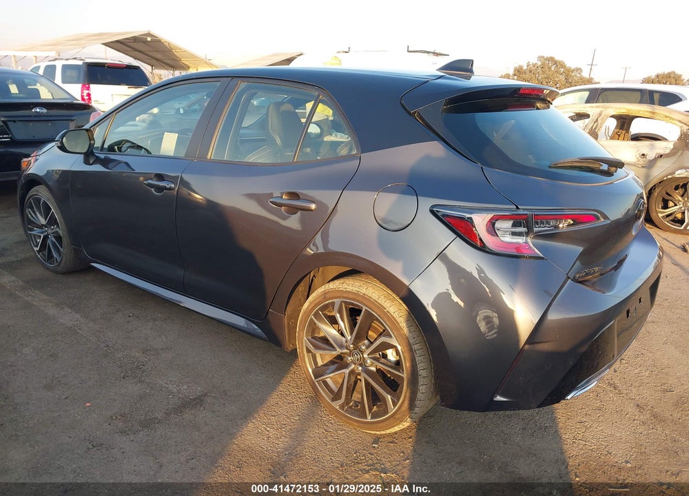 2022 TOYOTA COROLLA XSE VIN: JTNC4MBE0N3188635