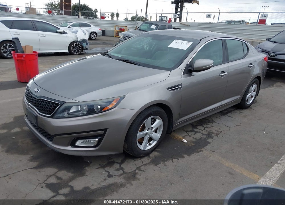 2015 KIA OPTIMA LX VIN: 5XXGM4A74FG367478